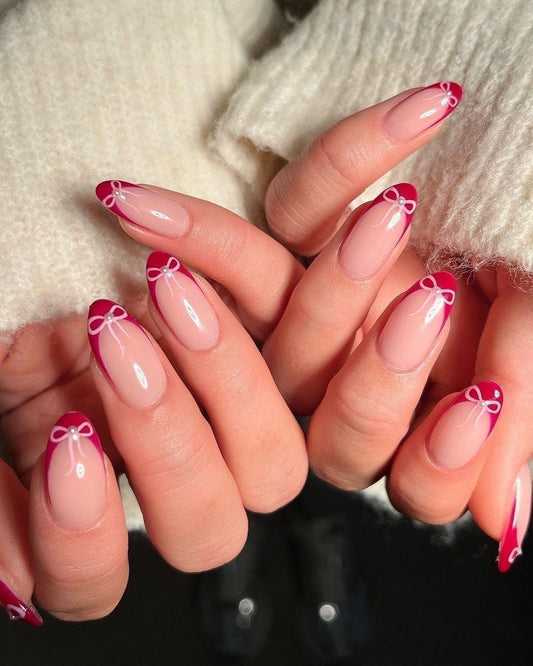 Handmade Press On Nails: Reusable, Glue Ons, Acrylic Gel, Almond Round Short, Hand-painted Custom