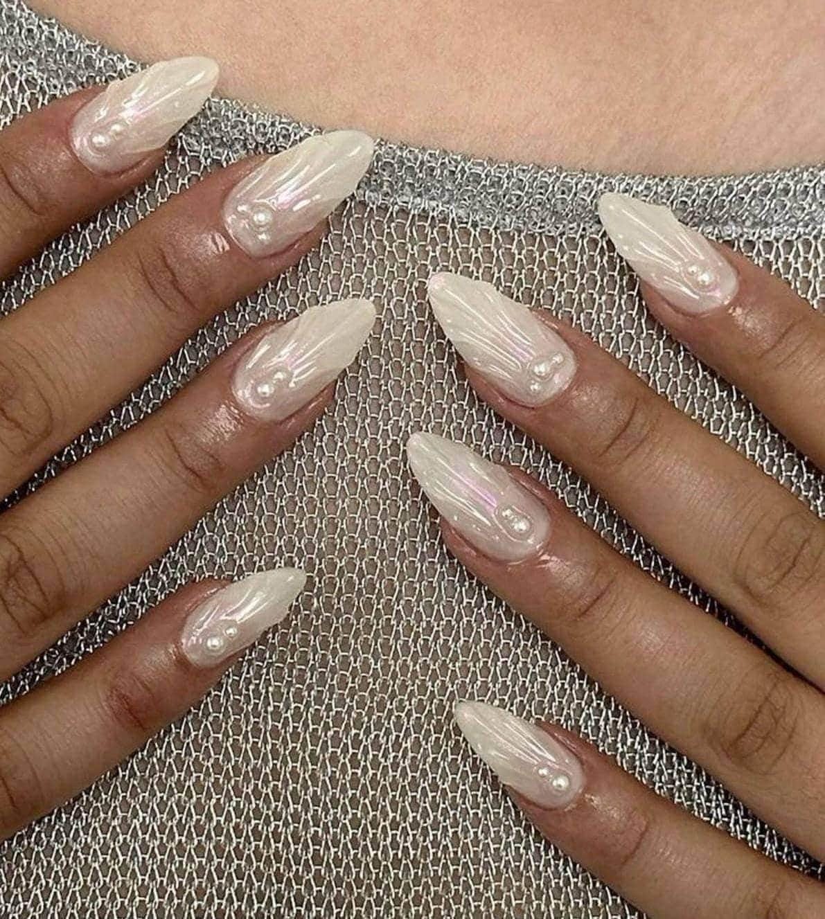 Handmade Press On Nails: Reusable, Glue Ons, Acrylic Gel, Almond Round Short, Hand-painted Custom