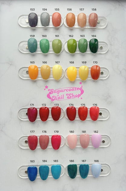 Handmade Press On Nails: Reusable, Glue Ons, Acrylic Gel, Almond Round Short, Hand-painted Custom