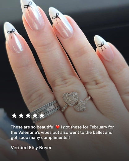 Handmade Press On Nails: Reusable, Glue Ons, Acrylic Gel, Almond Round Short, Hand-painted Custom